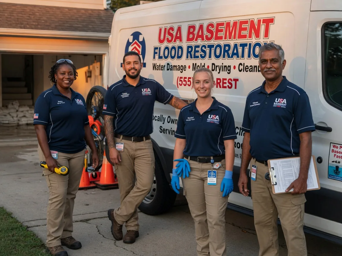Basement Flood Cleanup company in Littcarr, KY