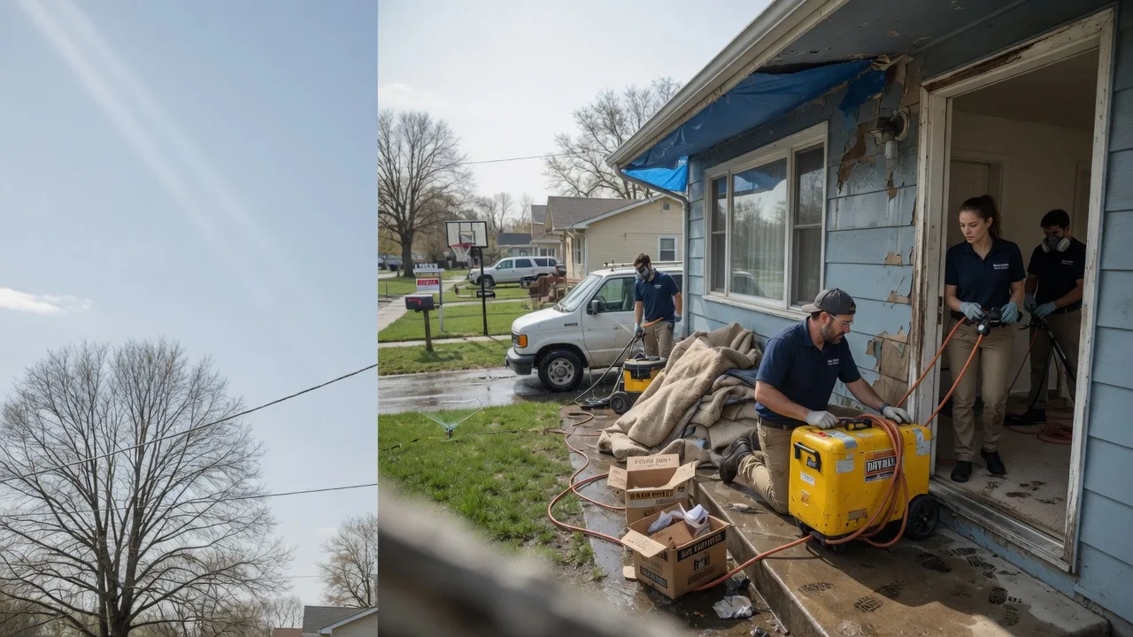 Basement Flood Cleanup in Littcarr, KY near me